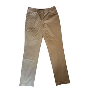 Tommy Hilfiger Khaki Ankle Pants Women's‎ Size 4 Flat Front